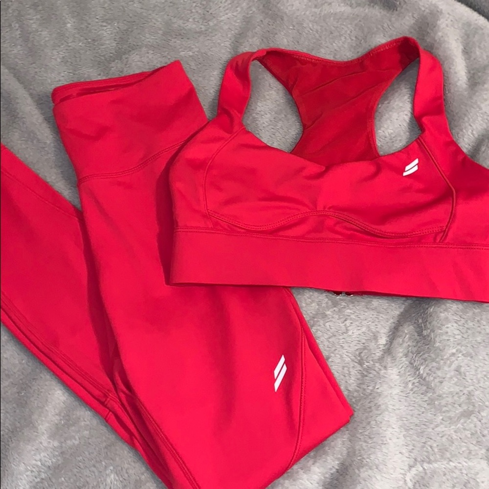 Do you even excel leggings & bra set